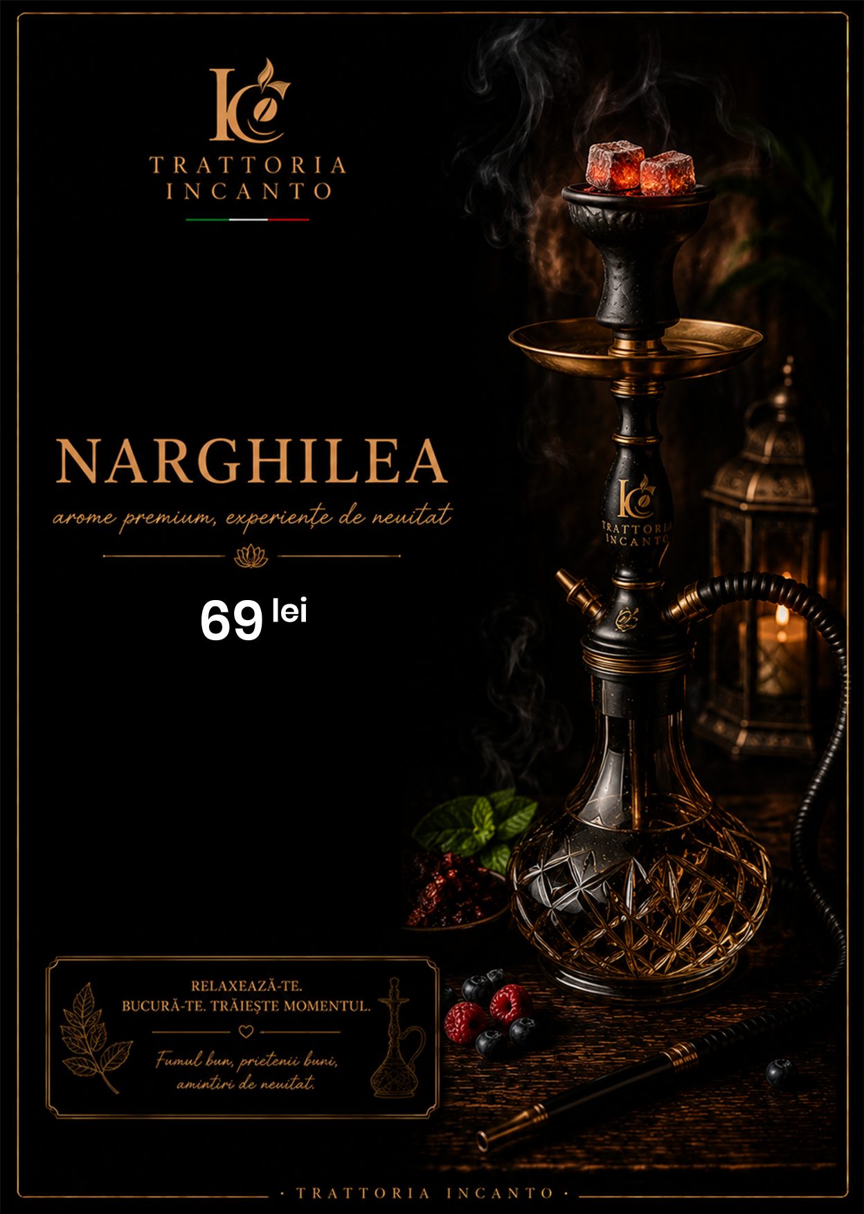 Trattoria Incanto Bauturi pagina 9