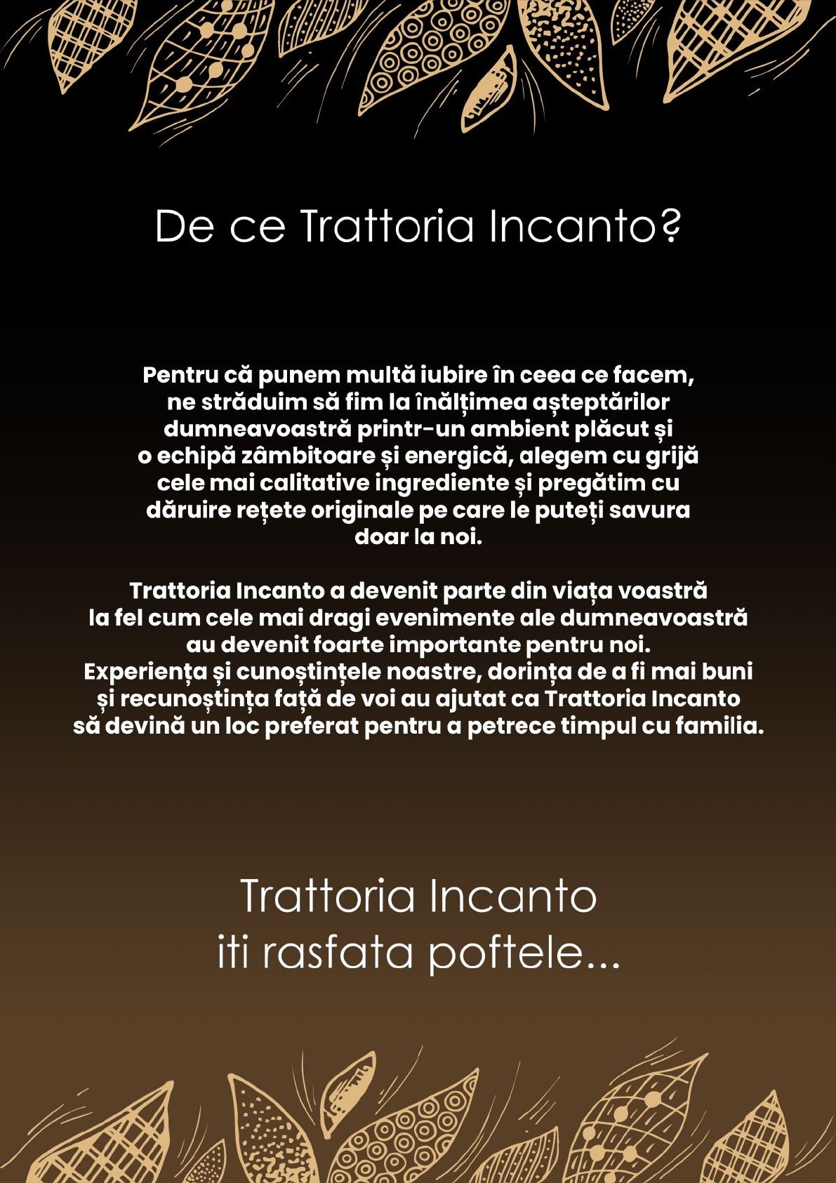 Trattoria Incanto Mancare pagina 3