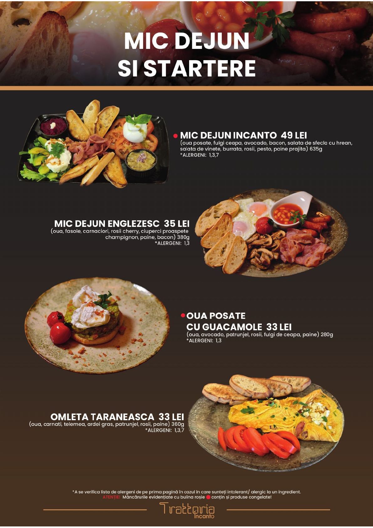 Trattoria Incanto Mancare pagina 4