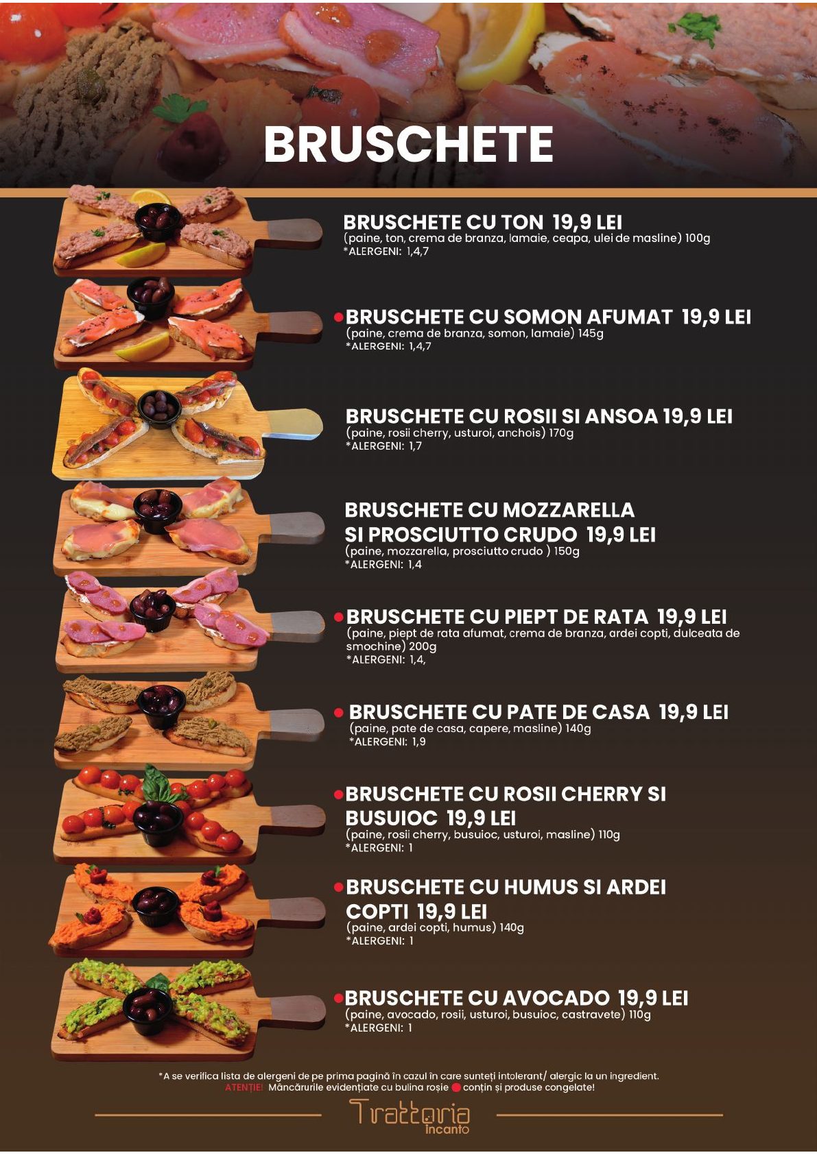 Trattoria Incanto Mancare pagina 6