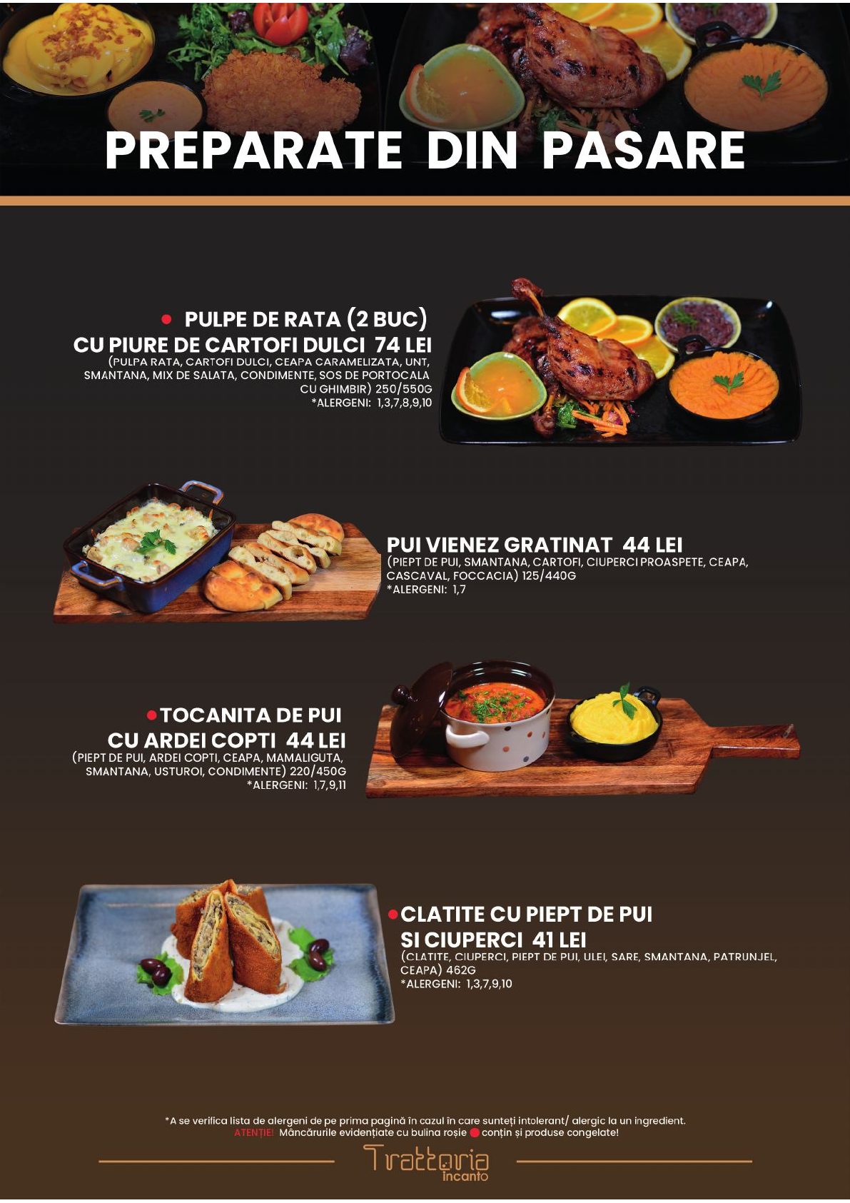 Trattoria Incanto Mancare pagina 19